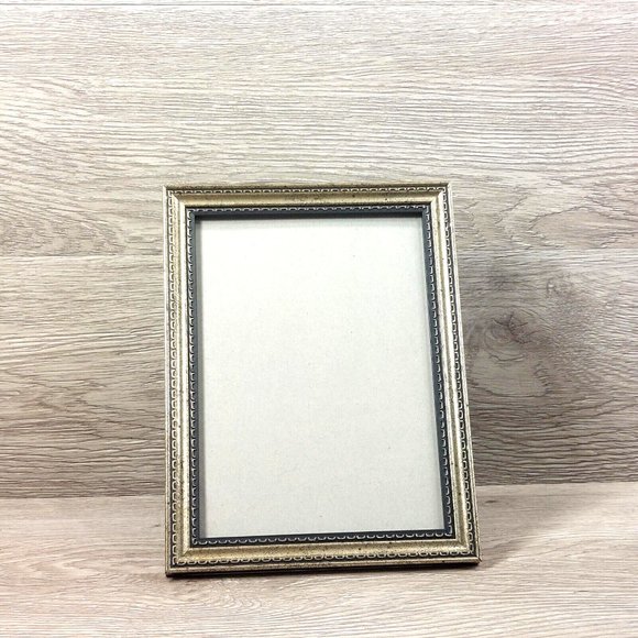 Photo Frame Ornate Bronze Wooden Table Top Wall Mount Picture Display Home Décor - Picture 4 of 16